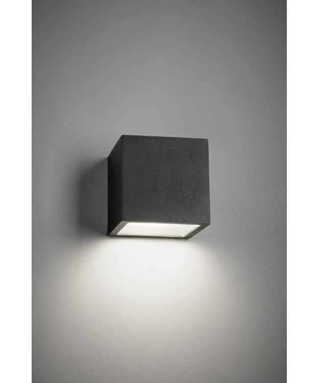 Image of Cube Außen-Wandleuchte - LIGHT-POINT (Cube Down, Schwarz) bei Lampenmeister.ch